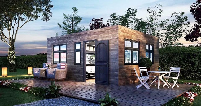 Alabama Tiny House Company Designs Modern and Refined Container Home