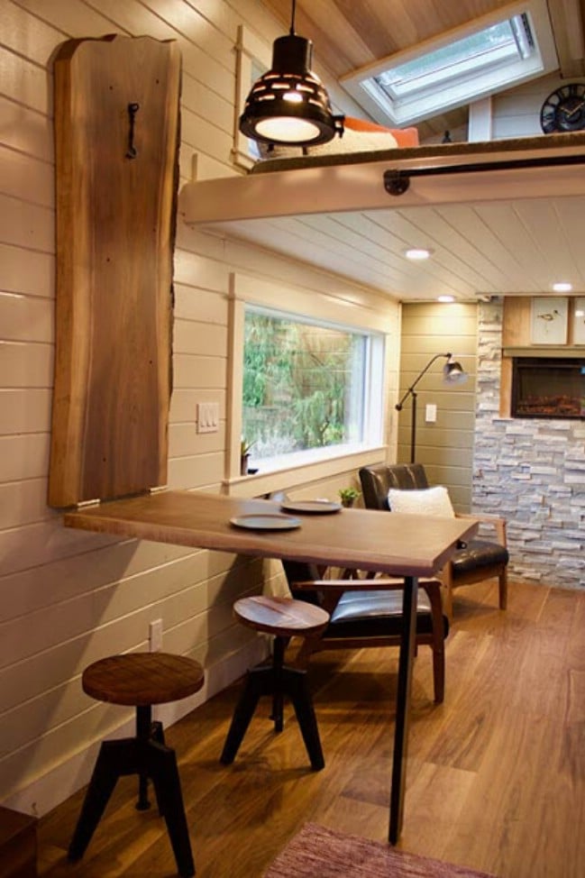 Exquisite Nature-Inspired 240 Square Foot Tiny House by Tiny Heirloom