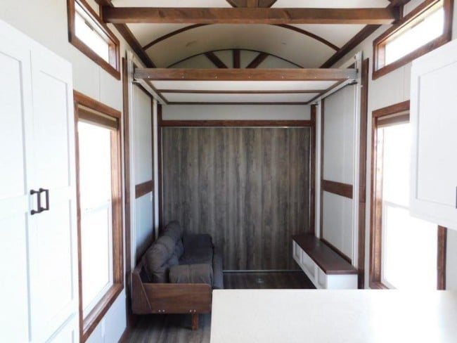 Spacious and Luxurious Tiny House with Room for Big Toys