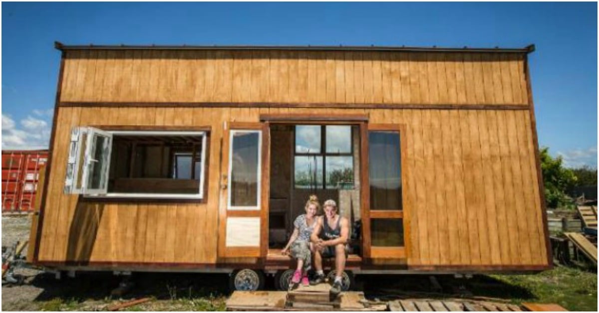 New Zealand Couple Build Tiny House to Live in During 