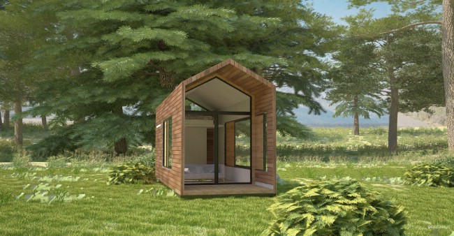 The Kamp-Haus is Wheelhaus’s Tiniest House Yet at Just 160 Square Feet