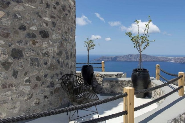 The Damia Windmill Is a Luxury Tiny Hotel in Santorini