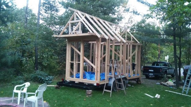 Tiny House Builder Builds and Donates Tiny House to Hurricane Harvey Victim