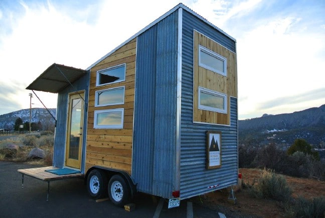 The Boulder Tiny House Is a Wonder of Corrugated Tin and Cedar
