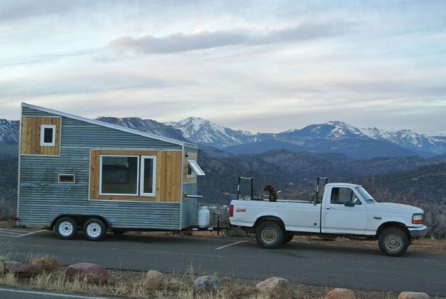 The Boulder Tiny House Is a Wonder of Corrugated Tin and Cedar