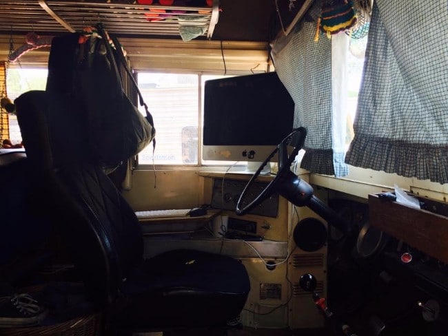 Introducing the “Wanderfullodge,” A Tiny Converted School Bus
