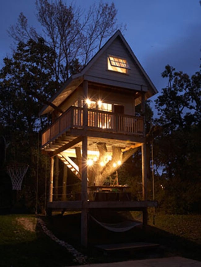Tom’s Treehouse Brings Tiny House Magic to Camp Wandawega