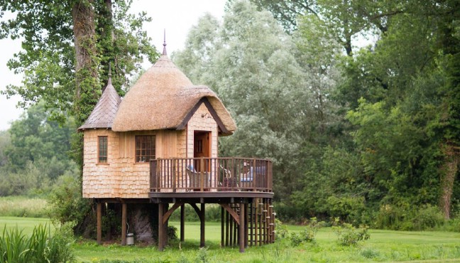 The Meadow View Treehouse is a Fairytale Retreat