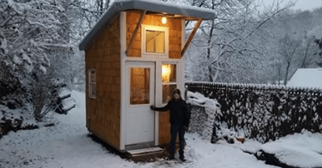 13-Year-Old Boy Builds His Own Tiny House in Iowa