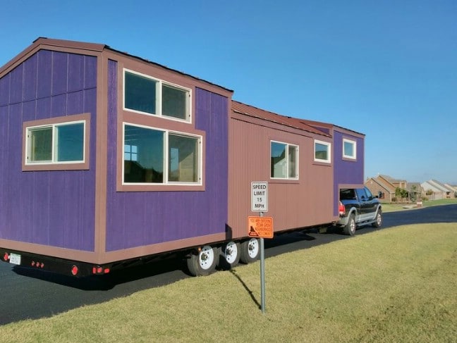 The Purple Monster by Tiny Diamond Homes Is a Spacious Jewel