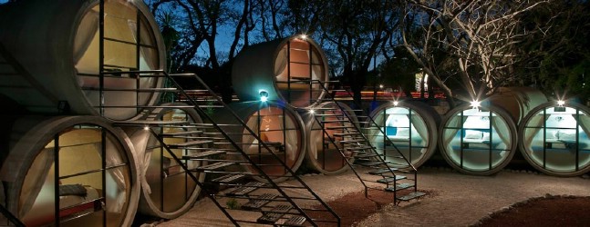 Spend the Night In a Tiny Tube In a Beautiful Park