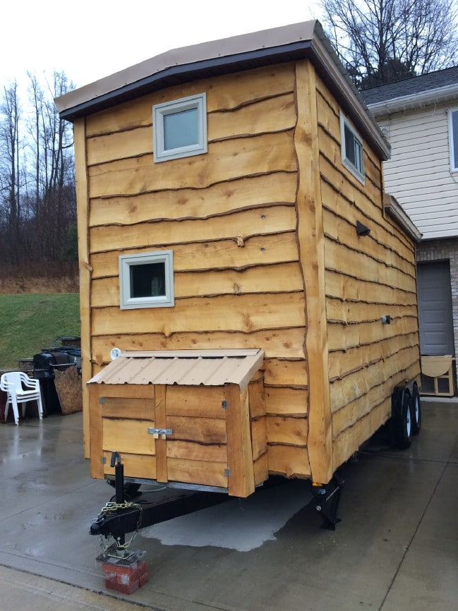 This Tiny House on Wheels is a Rustic Dream Brought To Life {For Sale}