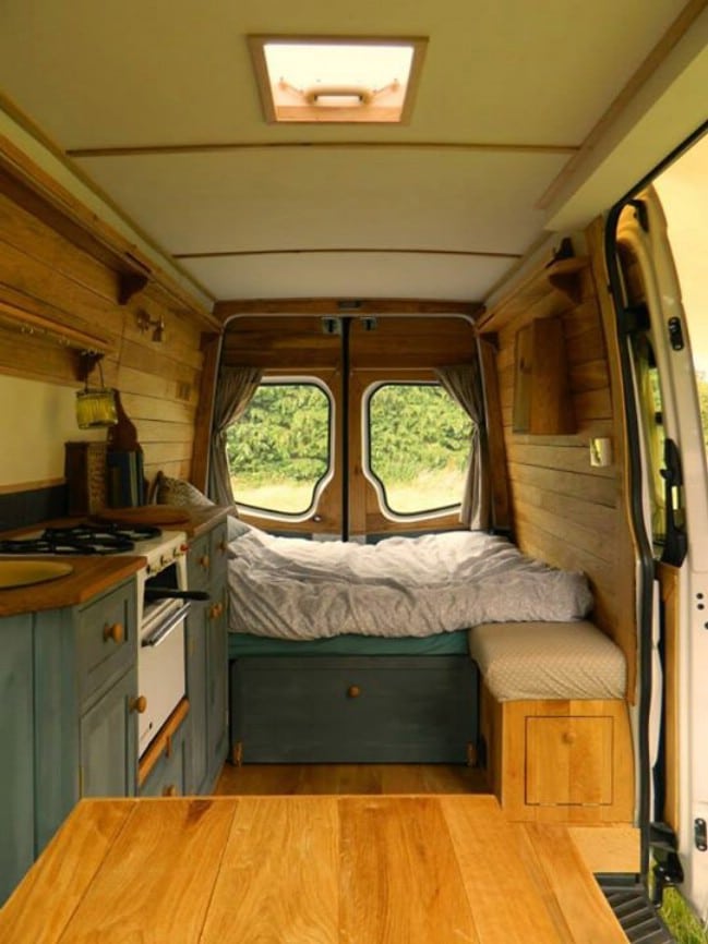 It Is Hard To Believe That This Beautiful Tiny Home Is Located Inside a Van