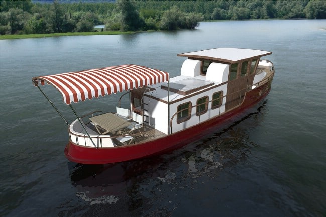 This Tiny Tugboat Features Vintage Glam and Classic Luxury