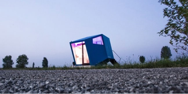The Hypercubus Is a Tiny Mobile Hotel Room