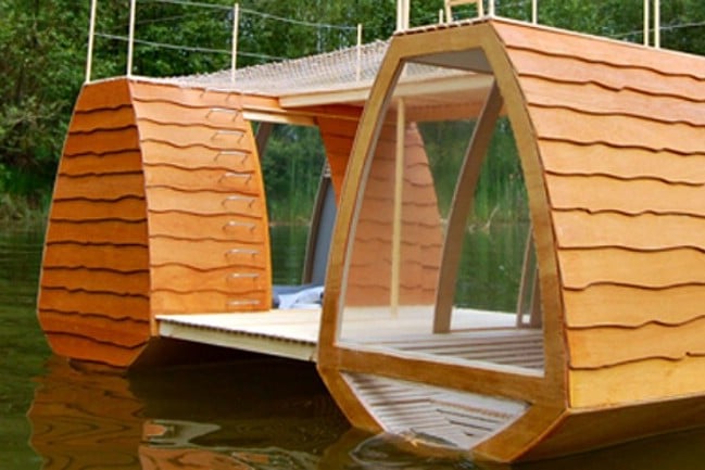 This Free Floating Lodge Showcases Everything That Is Awesome About the Netherlands