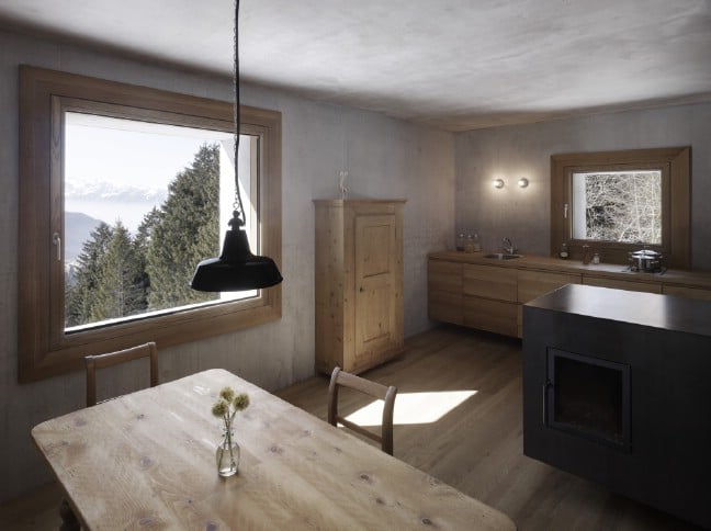 The Mountain Cabin Is a Complement to Its Environment