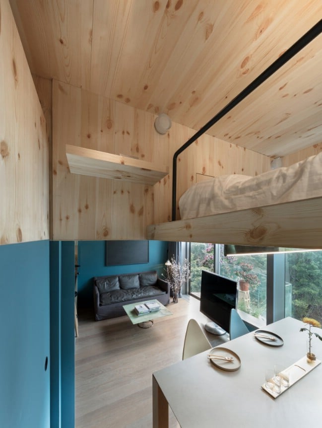 This Mini Treehouse In Hong Kong Has All You Need in Just 370 Square Feet