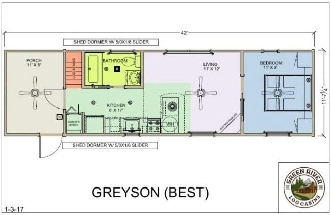 Move Into The Greyson Series Tiny House and Surround Yourself in Rustic Luxury