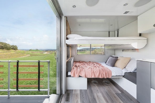 The Living Vehicle Enhances the Classic RV With All the Comfort of Modern Tiny Houses