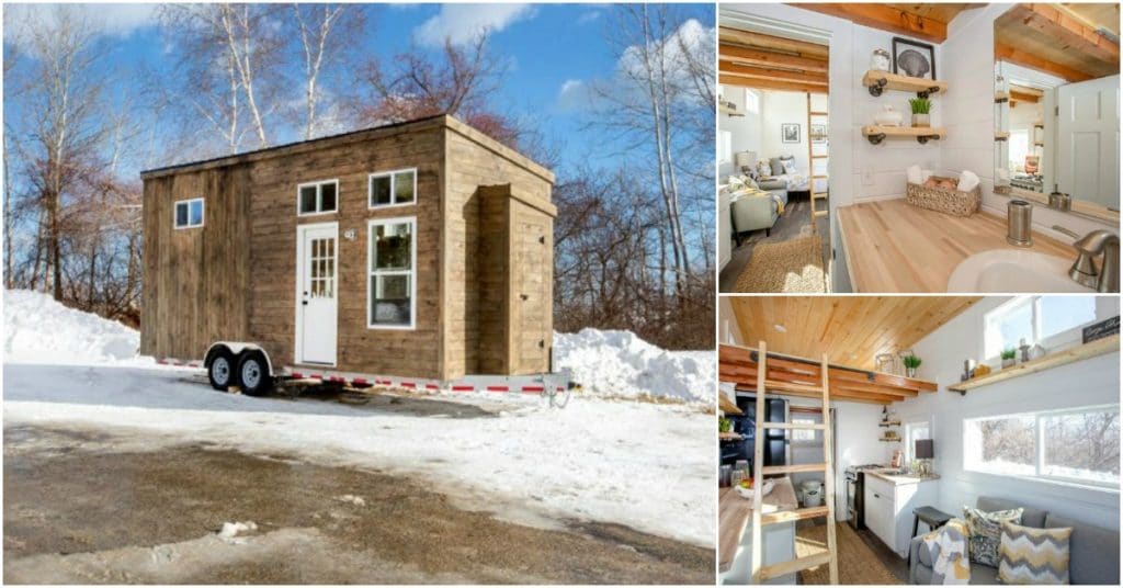 Image showcasing The Lux 40 Tiny House by Hummingbird Housing is a Deluxe Delight - Tiny ...