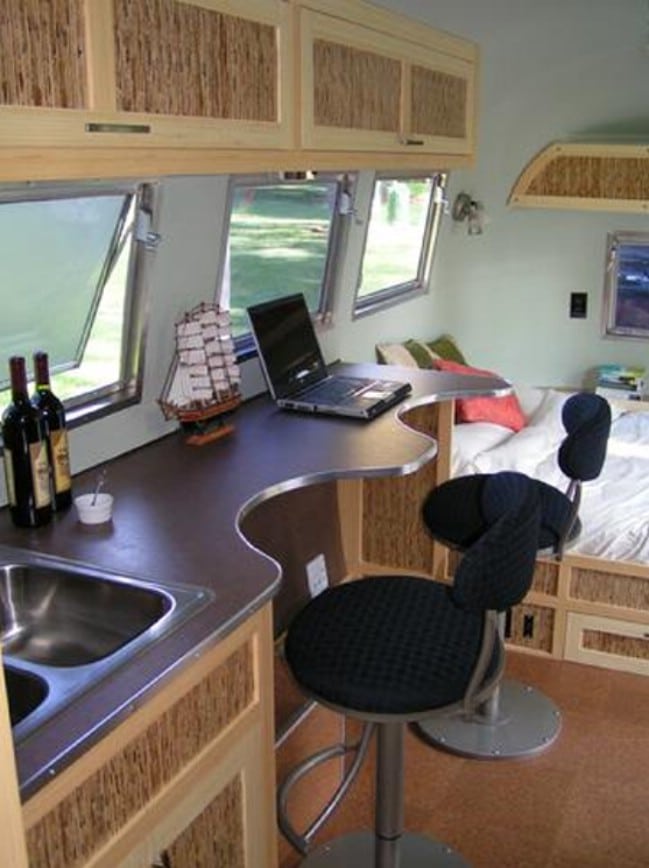 Check Out This Couple's Gorgeous Upgraded Vintage Airstream