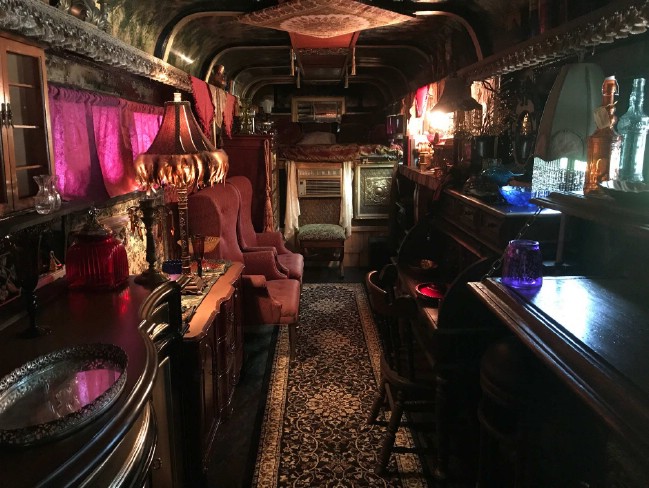 This Tiny House Looks Like a Train Car Straight Out of the Victorian Era