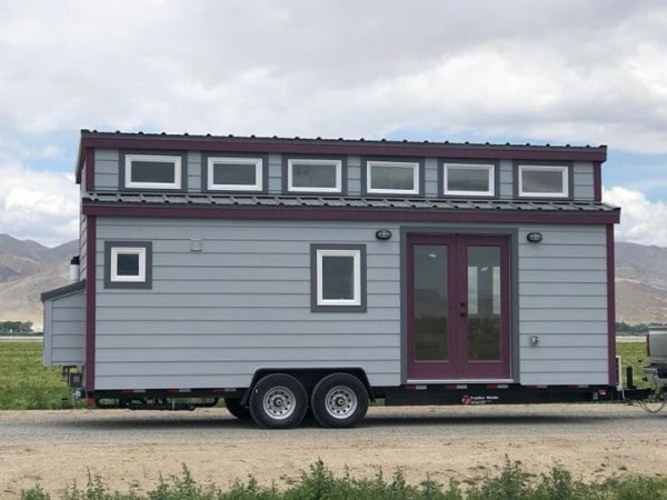 This Unique Custom Tiny House Makes 192 Square Feet Feel Pretty Spacious