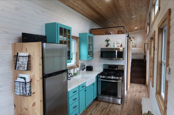 Meg & Steve’s Tiny House is a Dream Home for Two Talented Vloggers