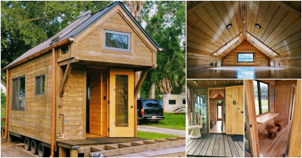 Stunning Tiny Home From Florida Tiny House Builders Is a 