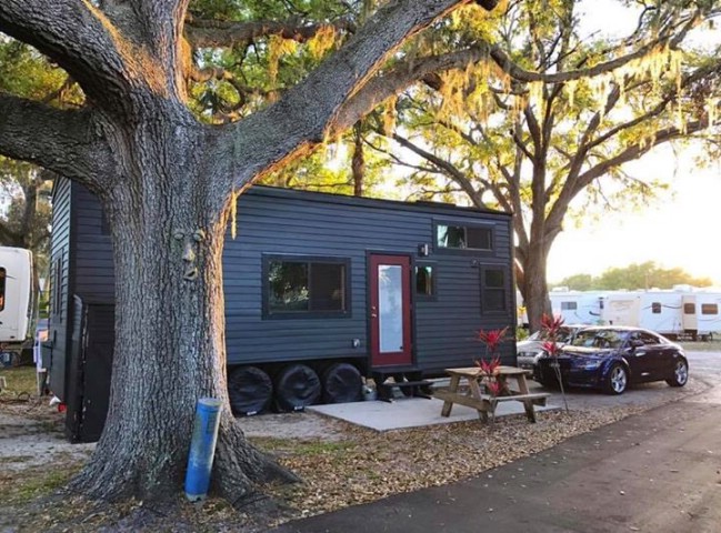 This is Your Chance to Make the Beautiful Ladybug Tiny House Your Home