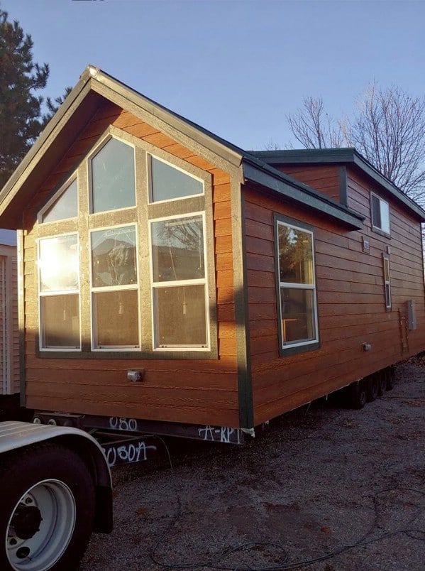 This Rustic Tiny House Features Beautiful Hardy Lap Siding