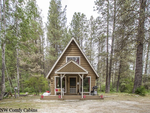 This Tiny Cabin in the Woods is a Storybook Adventure