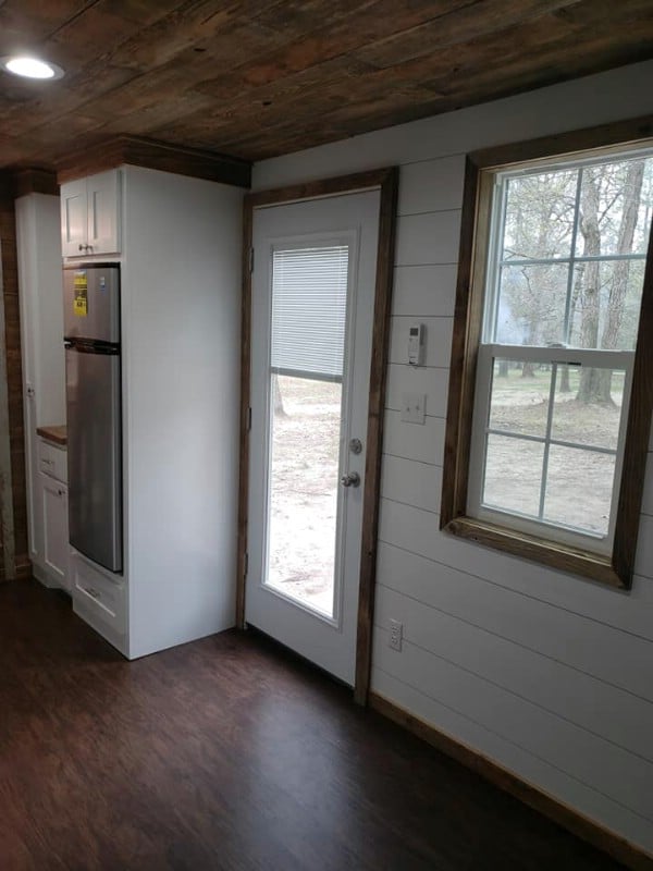 Cool Rustic Vibes Make This a Unique Tiny Container Home