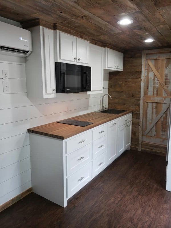 Cool Rustic Vibes Make This a Unique Tiny Container Home