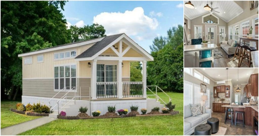 The Mini Mansion is an Exquisite Tiny House Measuring 18’ - Tiny Houses