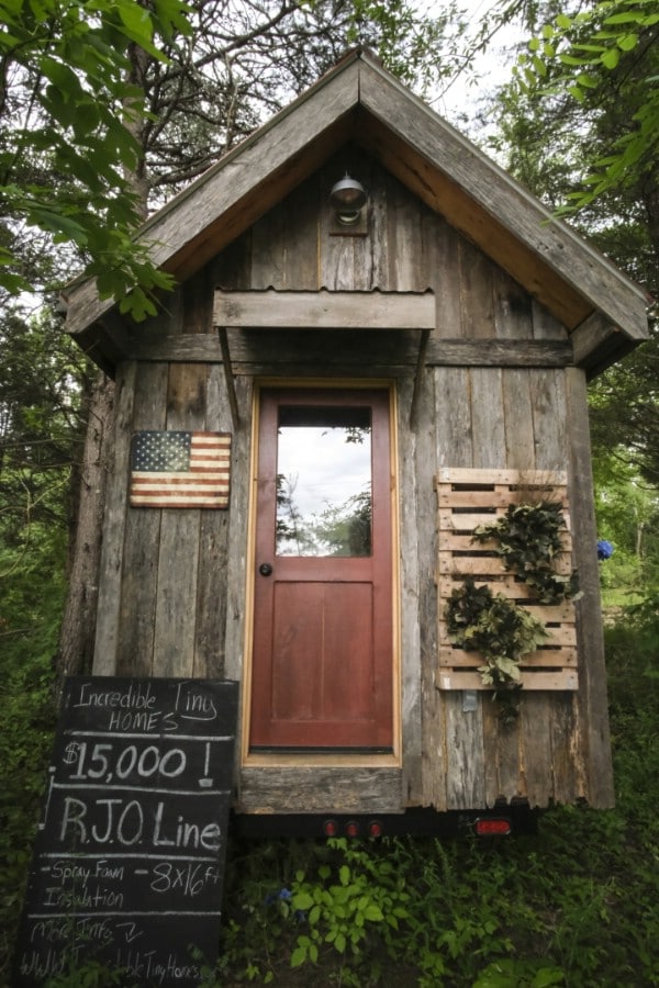 This Stunningly Artistic Woodsy Tiny House Starts at Just $15,000