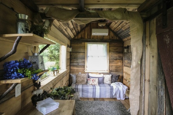 This Stunningly Artistic Woodsy Tiny House Starts at Just $15,000
