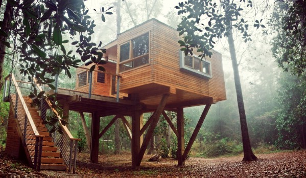 Stay in a Modern Treehouse at Coldwater Gardens