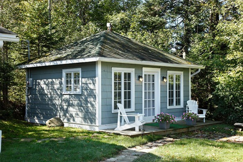 Stay in a Tiny Studio Cottage at Lake Placid, NY