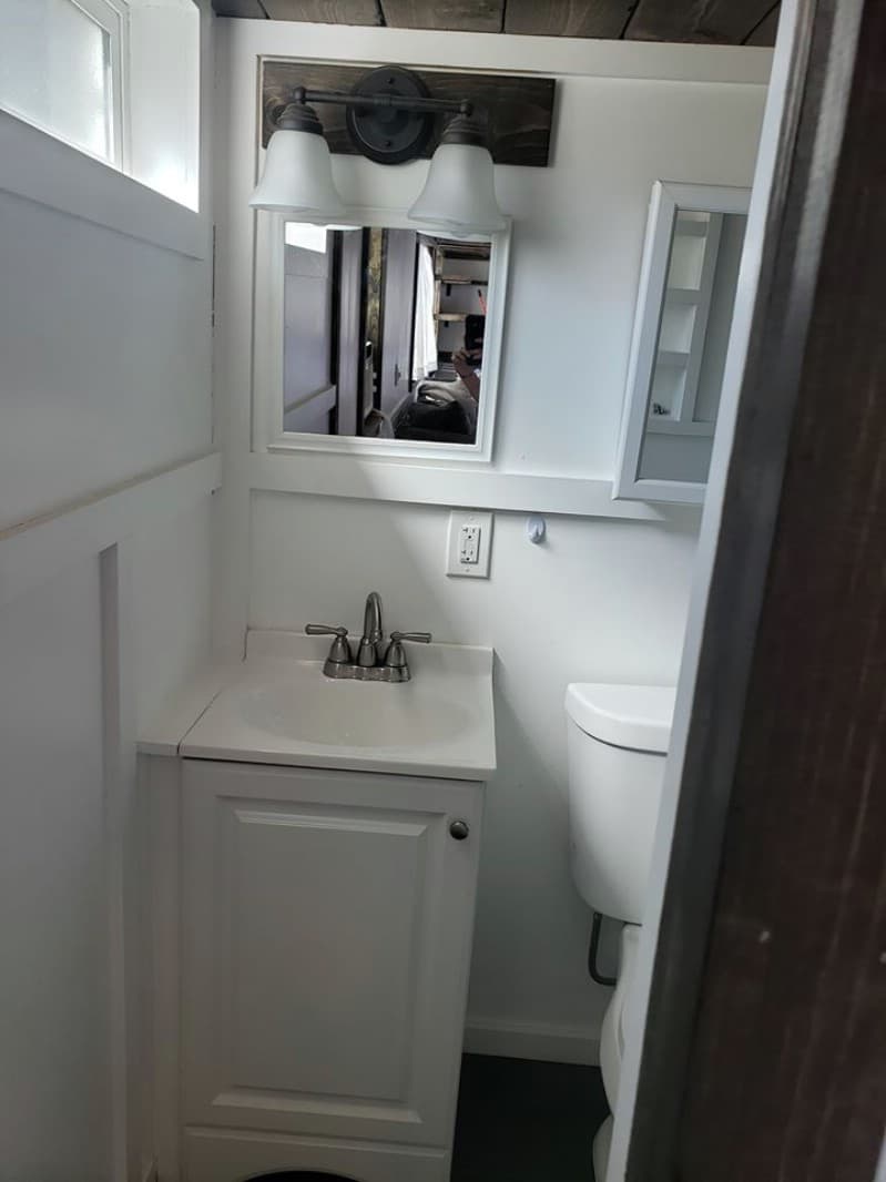 This 28' Long, 8.5' Wide Tiny House for Sale is Almost Brand New