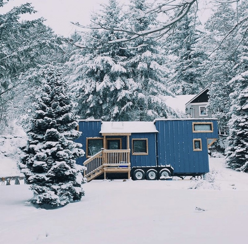 Couple Builds Beautiful Tiny House on Vancouver Island
