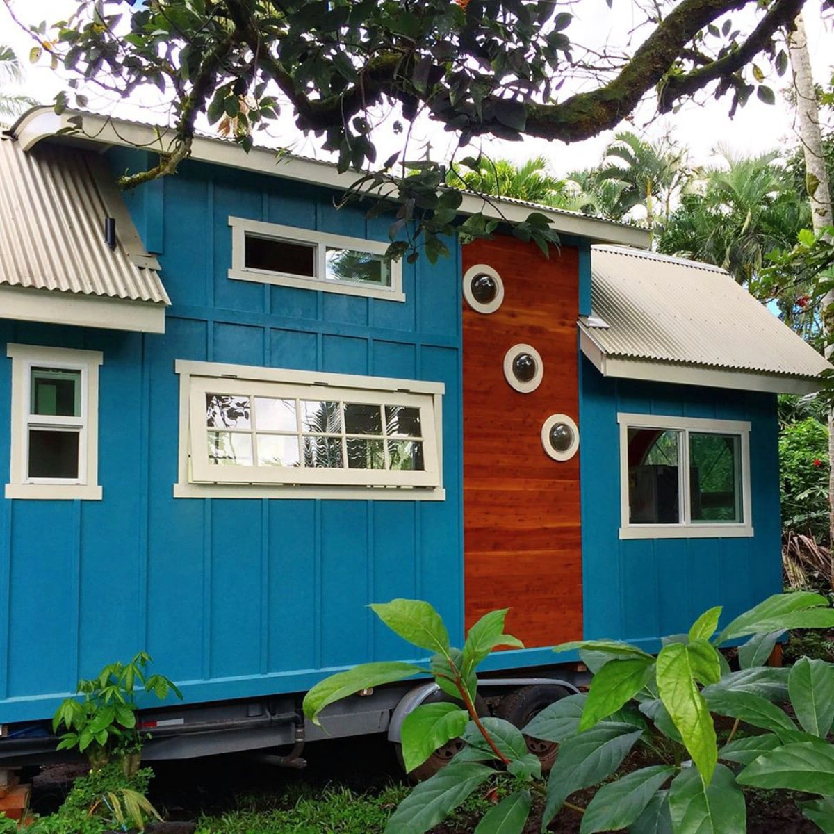 This Cozy Tiny House for Sale is Beautiful in Blue