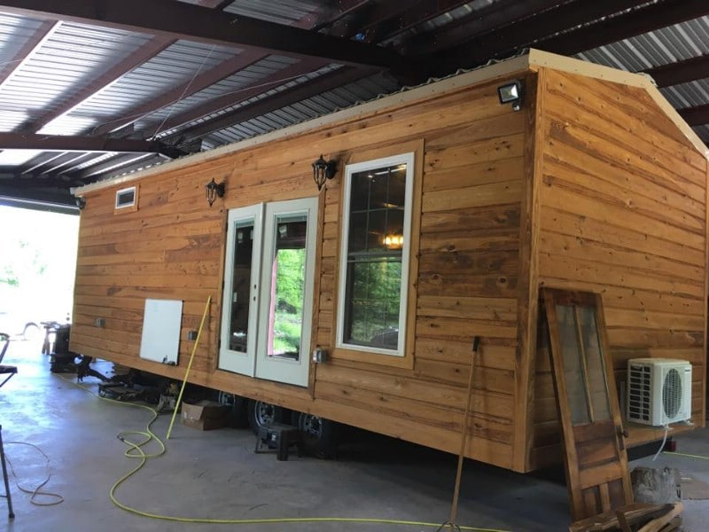 Rose Bud is the Gorgeous Luxury Rustic Tiny House That Proves Less is More