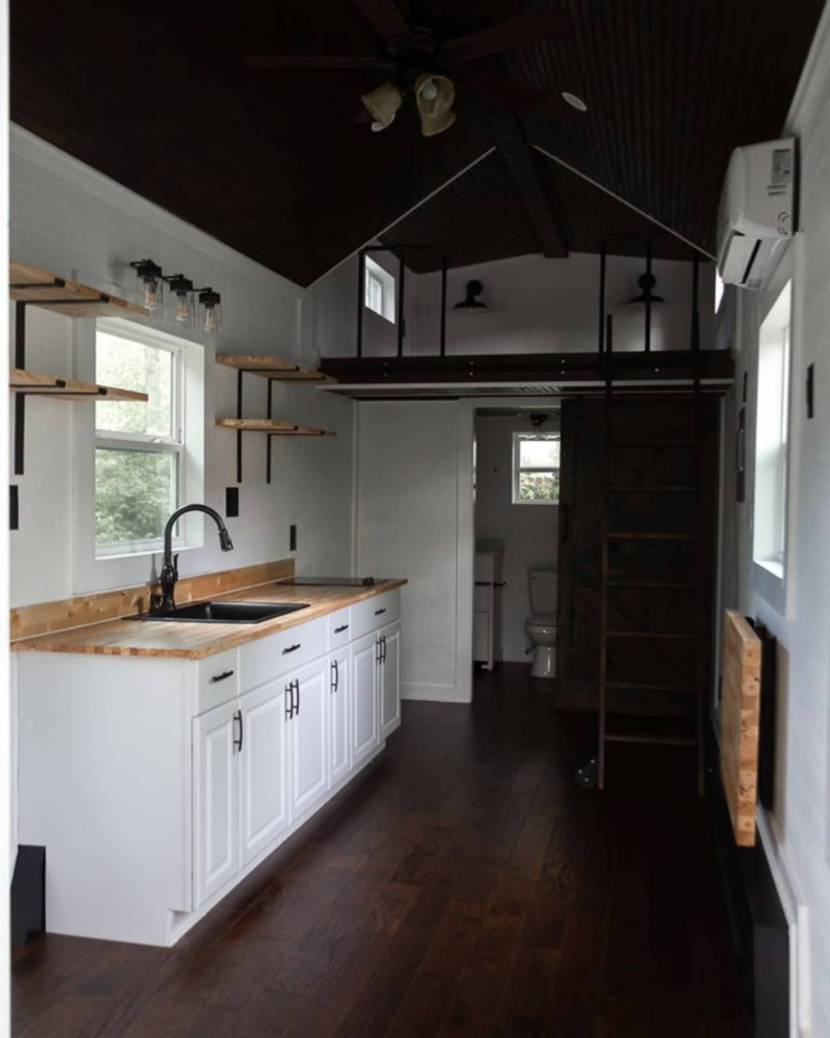 Kitchen in tiny home