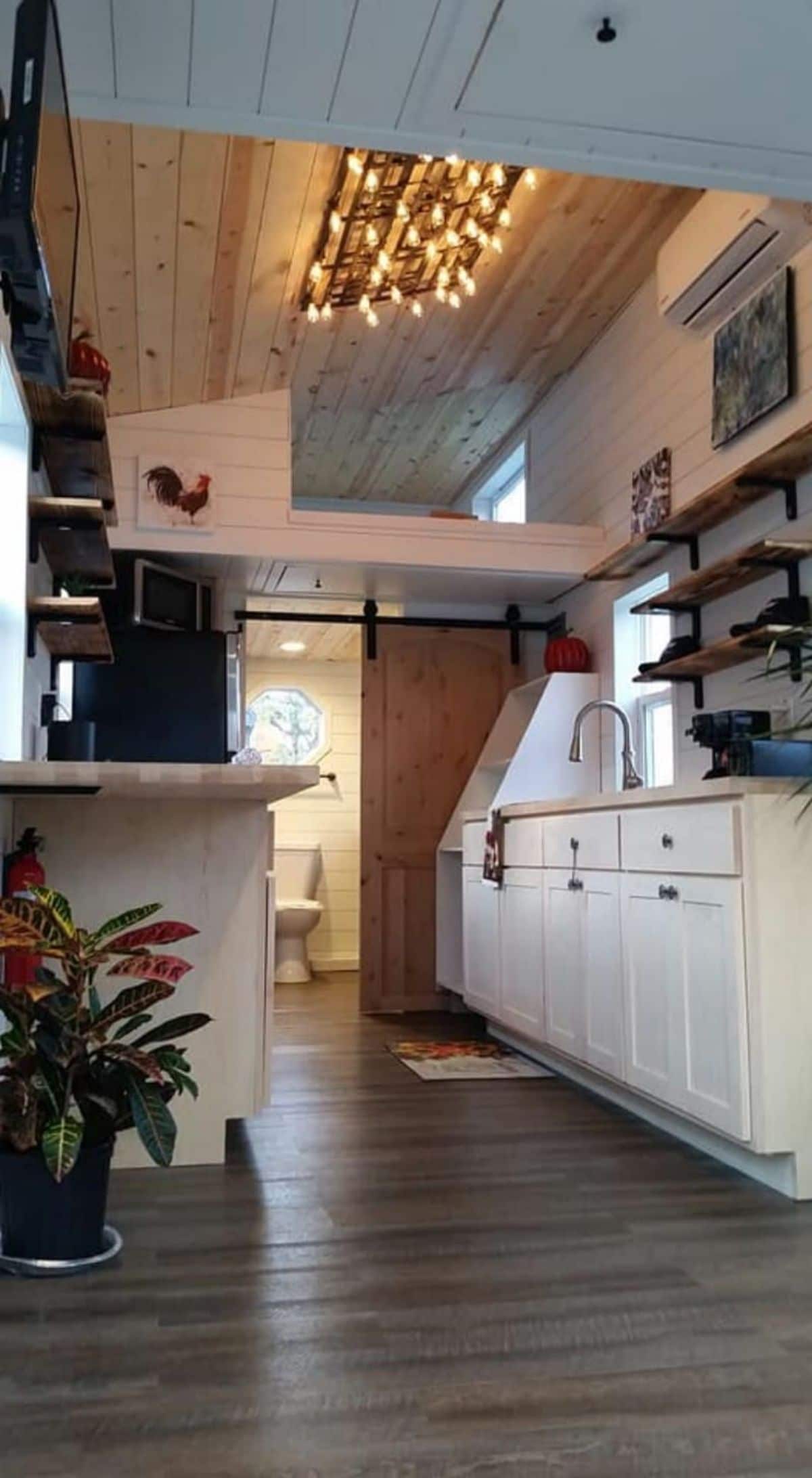 Hawk Tiny Homes First Model With Downstairs Bedroom