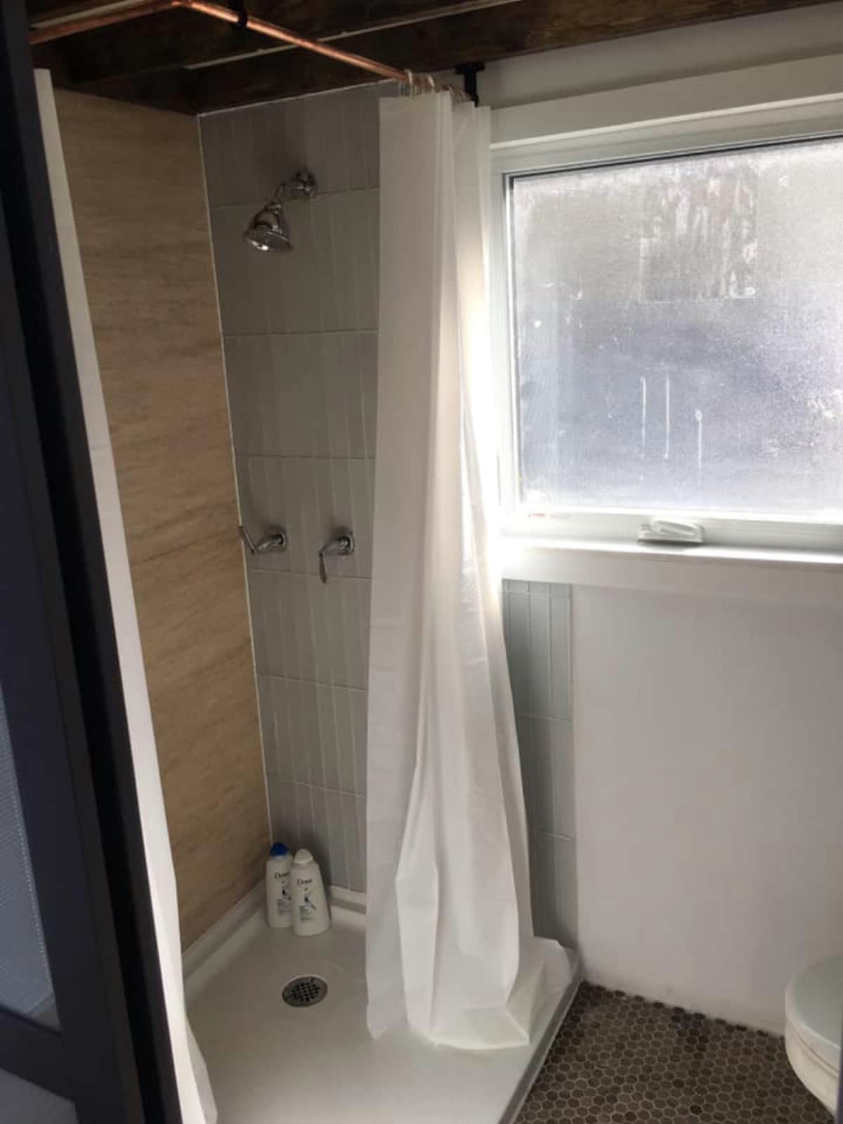 Shower of tiny house