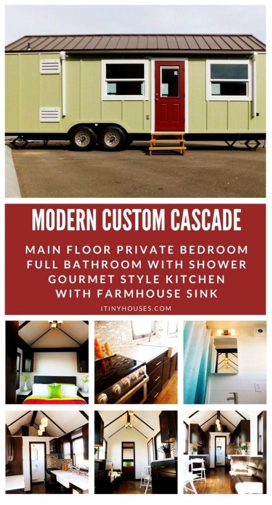 Custom Cascade Tiny Home Collage