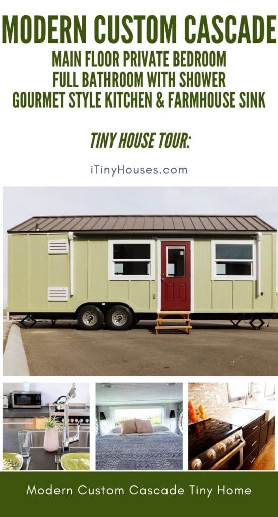 Custom Cascade Tiny Home Collage