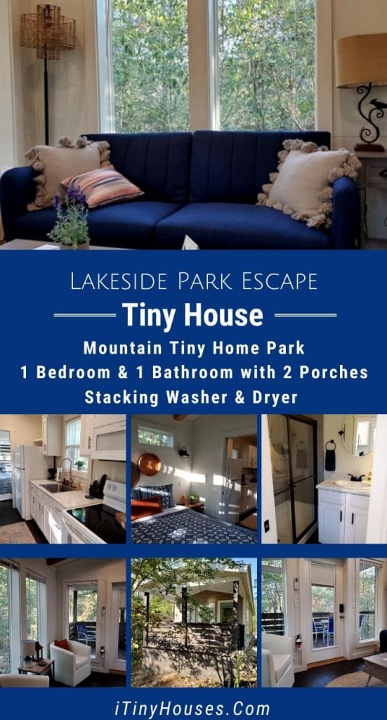 Lakeside park tiny house collage